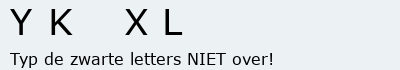 Bevestigingscode