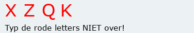 Bevestigingscode