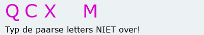 Bevestigingscode