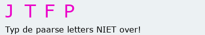 Bevestigingscode