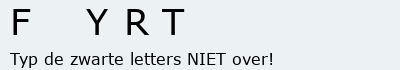 Bevestigingscode