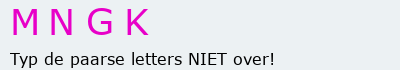 Bevestigingscode