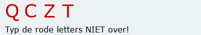 Bevestigingscode