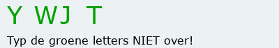 Bevestigingscode