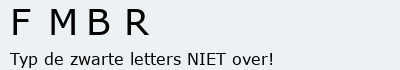 Bevestigingscode