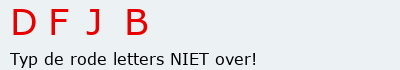 Bevestigingscode