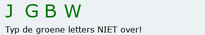 Bevestigingscode