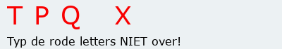 Bevestigingscode