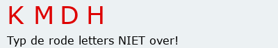Bevestigingscode