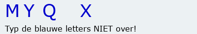 Bevestigingscode
