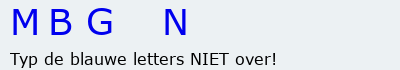 Bevestigingscode