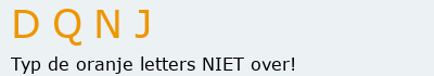 Bevestigingscode