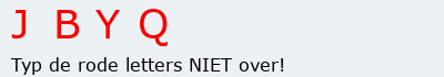 Bevestigingscode