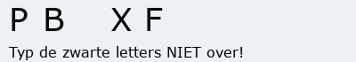 Bevestigingscode