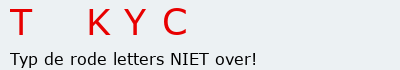 Bevestigingscode