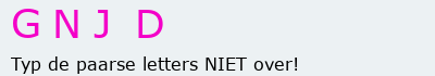 Bevestigingscode