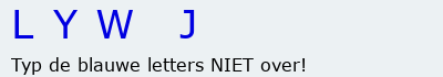 Bevestigingscode
