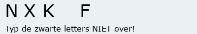 Bevestigingscode