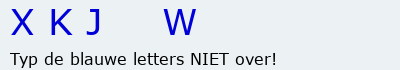 Bevestigingscode