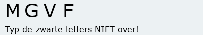 Bevestigingscode