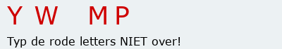 Bevestigingscode