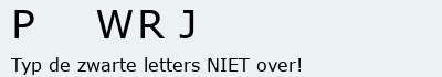 Bevestigingscode