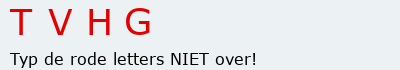 Bevestigingscode