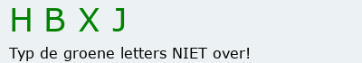 Bevestigingscode