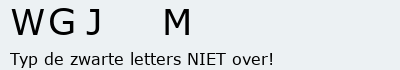 Bevestigingscode
