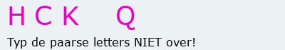 Bevestigingscode