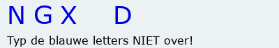 Bevestigingscode