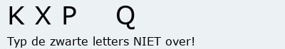 Bevestigingscode