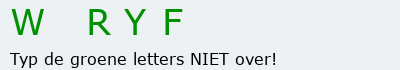 Bevestigingscode