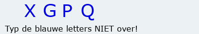 Bevestigingscode