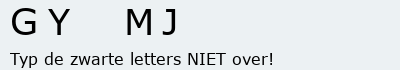 Bevestigingscode