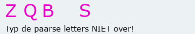 Bevestigingscode