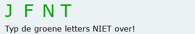 Bevestigingscode