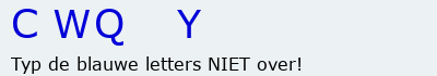 Bevestigingscode