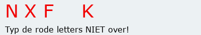 Bevestigingscode