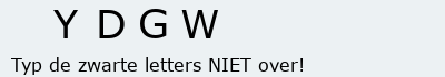 Bevestigingscode