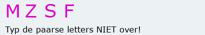 Bevestigingscode