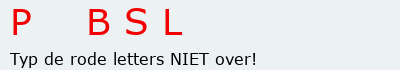 Bevestigingscode