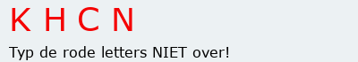 Bevestigingscode
