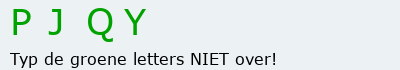 Bevestigingscode