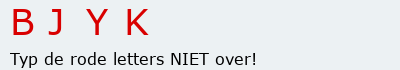 Bevestigingscode