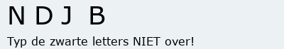 Bevestigingscode