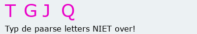 Bevestigingscode