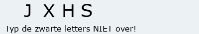 Bevestigingscode