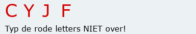Bevestigingscode