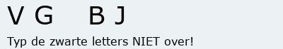 Bevestigingscode